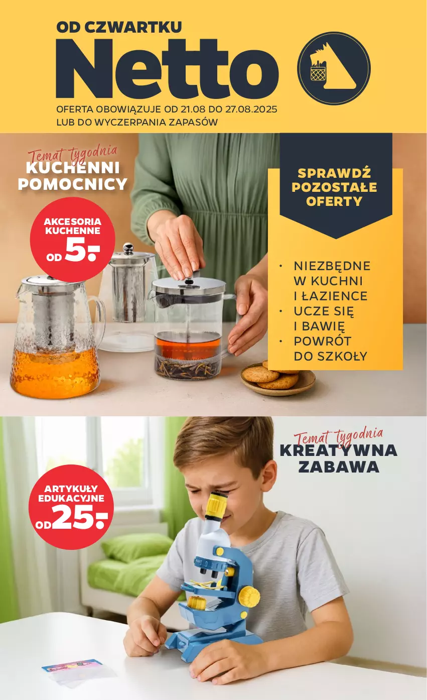 Gazetka promocyjna Netto - Od Czwartku Przemysłowa - ważna 21.08 do 27.08.2025 - strona 1