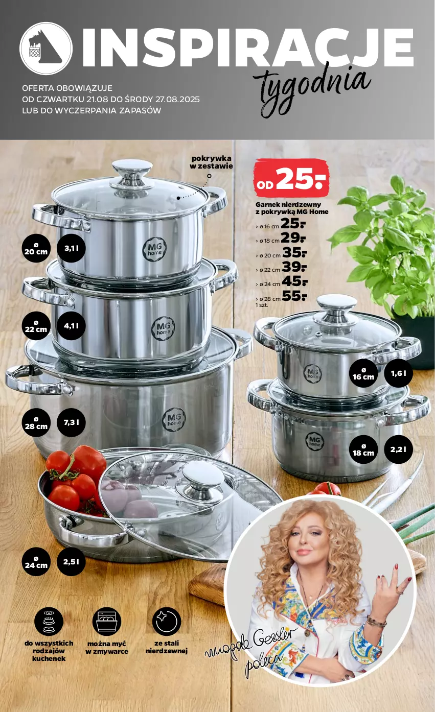 Gazetka promocyjna Netto - Od Czwartku Przemysłowa - ważna 21.08 do 27.08.2025 - strona 2 - produkty: Garnek