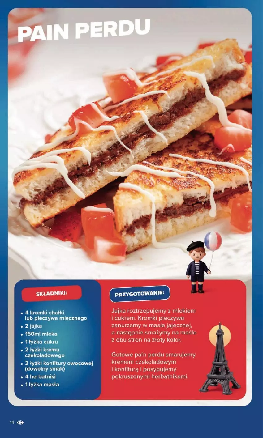 Gazetka promocyjna Carrefour - Gazetka Kuchnia francuska - ważna 13.07 do 25.07.2026 - strona 14 - produkty: Herbatniki, Piec