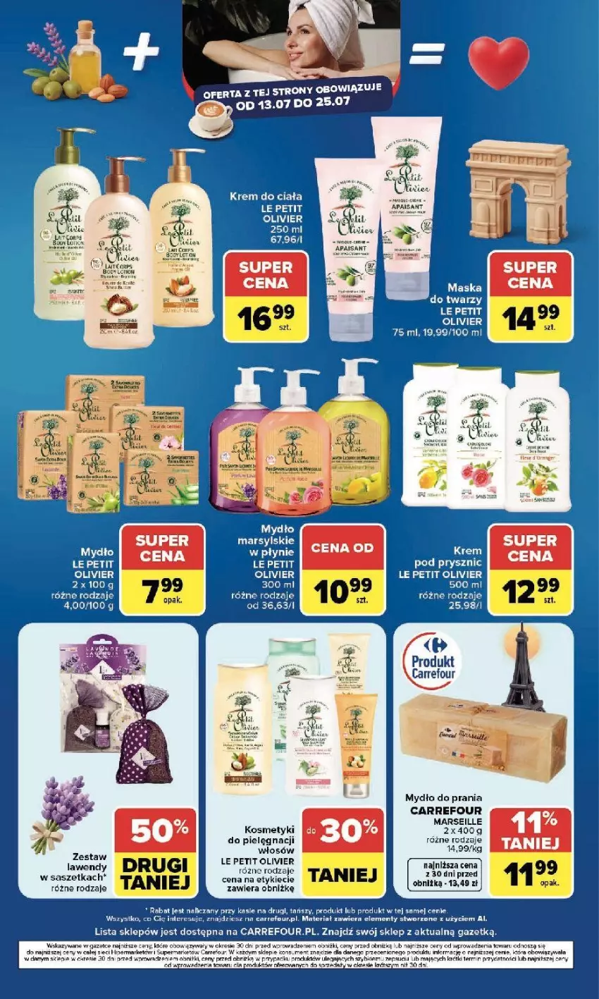 Gazetka promocyjna Carrefour - Gazetka Kuchnia francuska - ważna 13.07 do 25.07.2026 - strona 16 - produkty: Krem do ciała, Królik, Mars, Ser