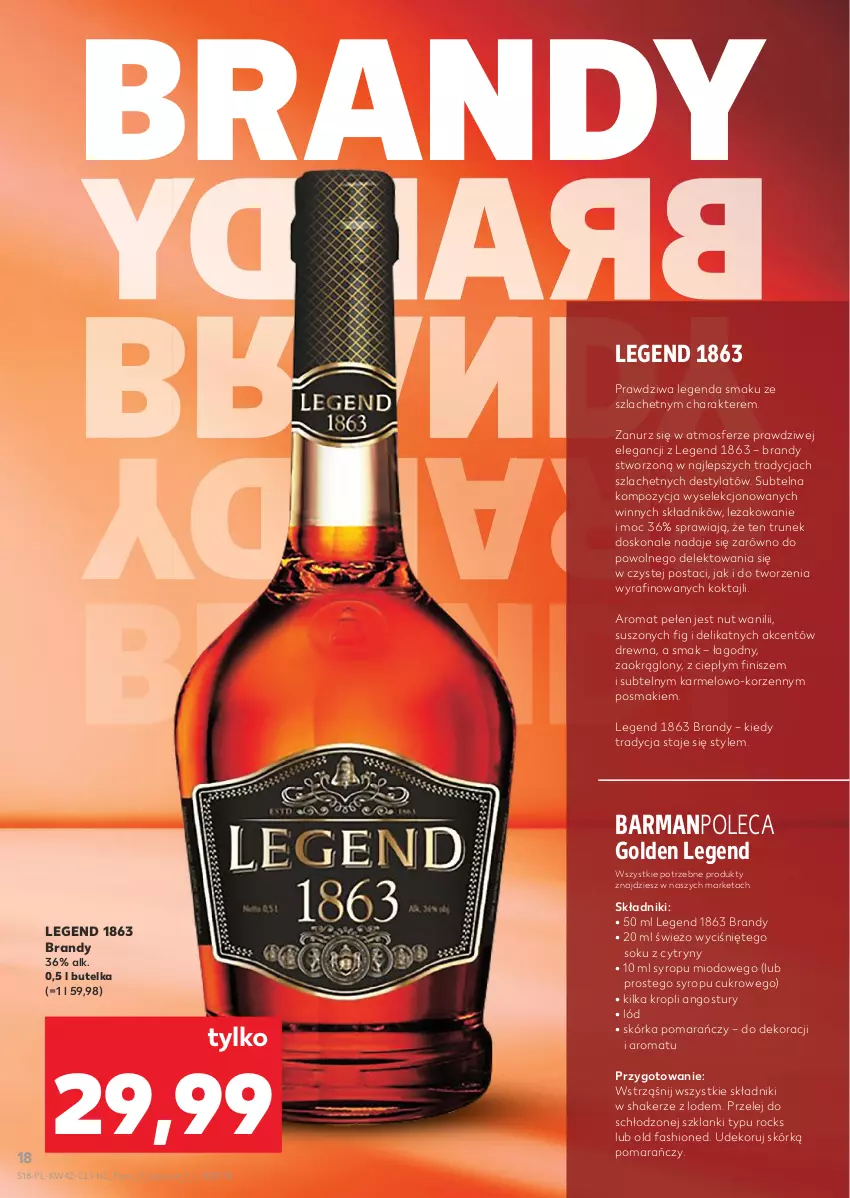 Gazetka promocyjna Kaufland - Barek Kauflandu - ważna 16.10 do 28.10.2025 - strona 18 - produkty: Brandy, Cytryny, Fa, Lanki, Sok, Syrop