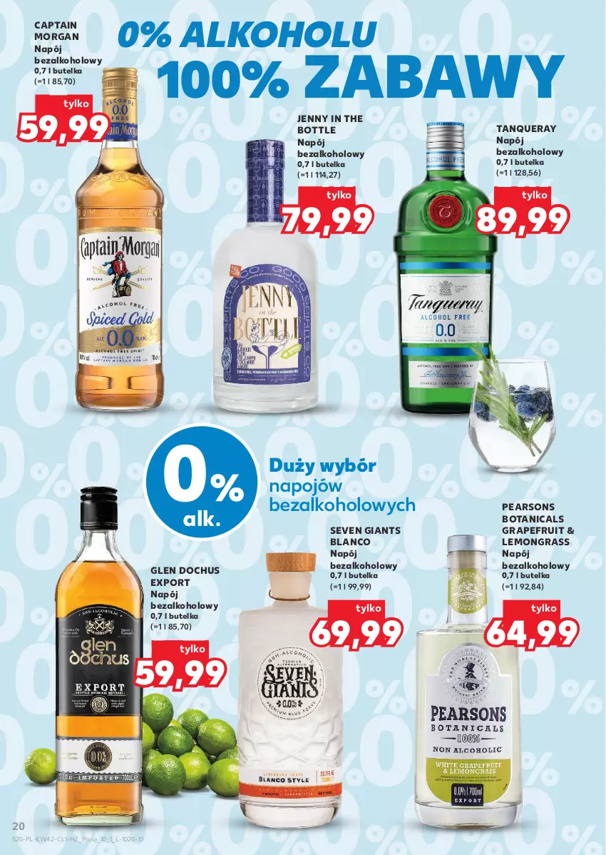 Gazetka promocyjna Kaufland - Barek Kauflandu - ważna 16.10 do 28.10.2025 - strona 20 - produkty: Captain Morgan, Gra, Napój, Napój bezalkoholowy, Por
