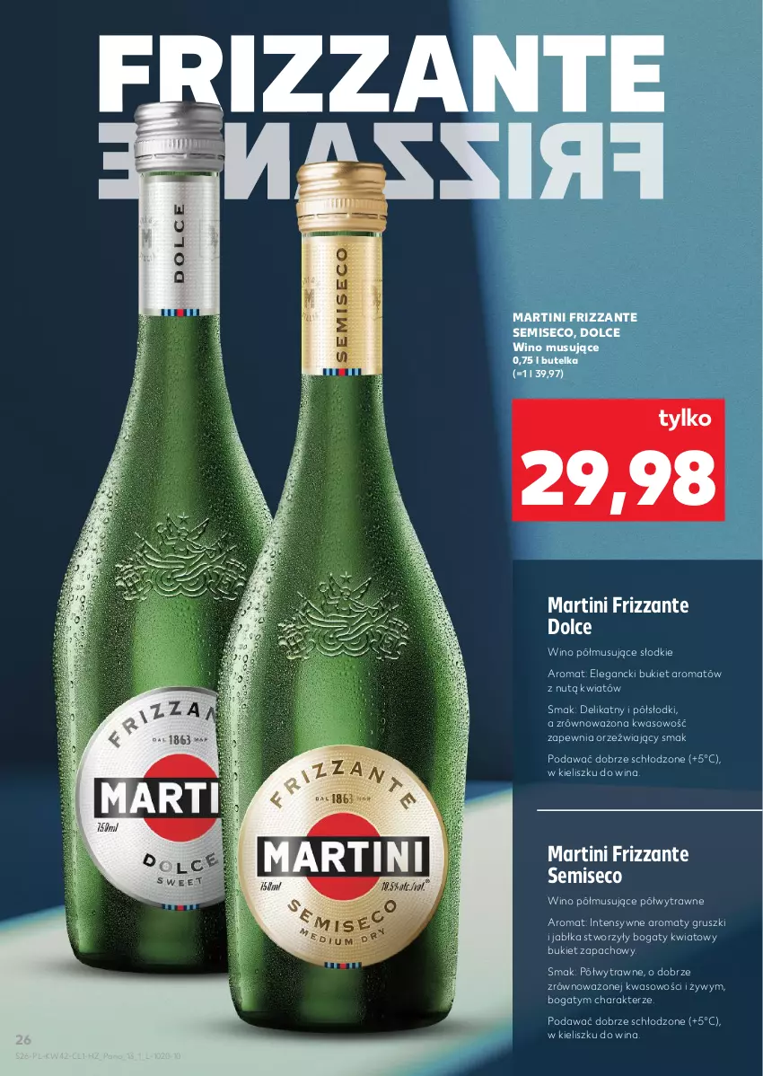 Gazetka promocyjna Kaufland - Barek Kauflandu - ważna 16.10 do 28.10.2025 - strona 26 - produkty: Bukiet, Gruszki, Jabłka, Martini, Mus, Wino, Wino musujące