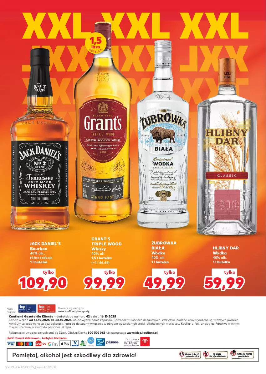 Gazetka promocyjna Kaufland - Barek Kauflandu - ważna 16.10 do 28.10.2025 - strona 36 - produkty: Bourbon, Gra, Mięta, Wagi, Whisky, Wódka
