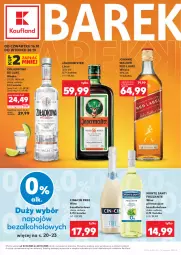 Gazetka promocyjna Kaufland - Barek Kauflandu - Gazetka - ważna od 28.10 do 28.10.2025 - strona 1 - produkty: Mus, Wino bezalkoholowe, Johnnie Walker, Wódka, Monte Santi, Whisky, Wino, Likier, Monte