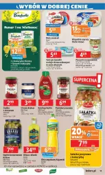 Gazetka promocyjna E Leclerc - Gazetka - ważna od 19.04 do 19.04.2025 - strona 15 - produkty: Piec, Chrzan, Sałatka, Ketchup, Krakus, Kujawski, Sos, Ser, Por, Gra, Ogórki konserwowe, Bonduelle, Kawa, Filet z makreli, Sałat, Szprot, Kotlin, Tuńczyk, Olej rzepakowy, Oliwa z oliwek, Graal, Olej, Pomidory, Groszek, Kukurydza, Oliwa