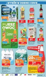 Gazetka promocyjna E Leclerc - Gazetka - ważna od 19.04 do 19.04.2025 - strona 19 - produkty: Sok, Mus, Lemoniada, LANA, Fortuna, Oranżada, Hellena, Napój gazowany, Tymbark, Syrop, Szyna, Oshee, Woda mineralna, Woda, Napój, Nektar