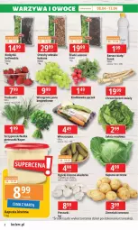 Gazetka promocyjna E Leclerc - Gazetka - ważna od 19.04 do 19.04.2025 - strona 2 - produkty: Piec, Orzechy włoskie, Królewski, Truskawki, Ziemniaki, Tran, Rodzynki, Wino, Rzodkiewka