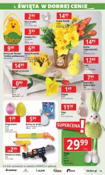 Gazetka promocyjna E Leclerc - Gazetka - ważna od 19.04 do 19.04.2025 - strona 25 - produkty: Torebka, Tulipan, Balony, Kosz, Bukiet, Pistolet, Flora