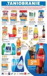 Gazetka promocyjna E Leclerc - Gazetka - ważna od 14.10 do 14.10.2023 - strona 13 - produkty: Piwo, Nałęczowianka, Sok, Mus, Somersby, Ice tea, Coca-Cola, Tyskie, Carlsberg, Napój gazowany, Tymbark, Syrop, Woda mineralna, Woda, Harnaś, Napój, Nestea, Herbapol, Nektar, Hortex, Fa