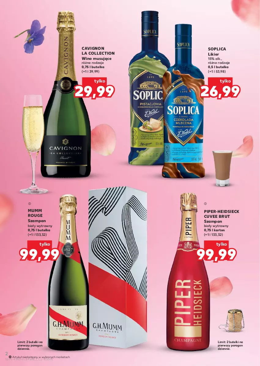 Gazetka promocyjna Kaufland - Kaufland - ważna 21.05 do 27.05.2026 - strona 2 - produkty: Likier, Mus, Soplica, Wino, Wino musujące
