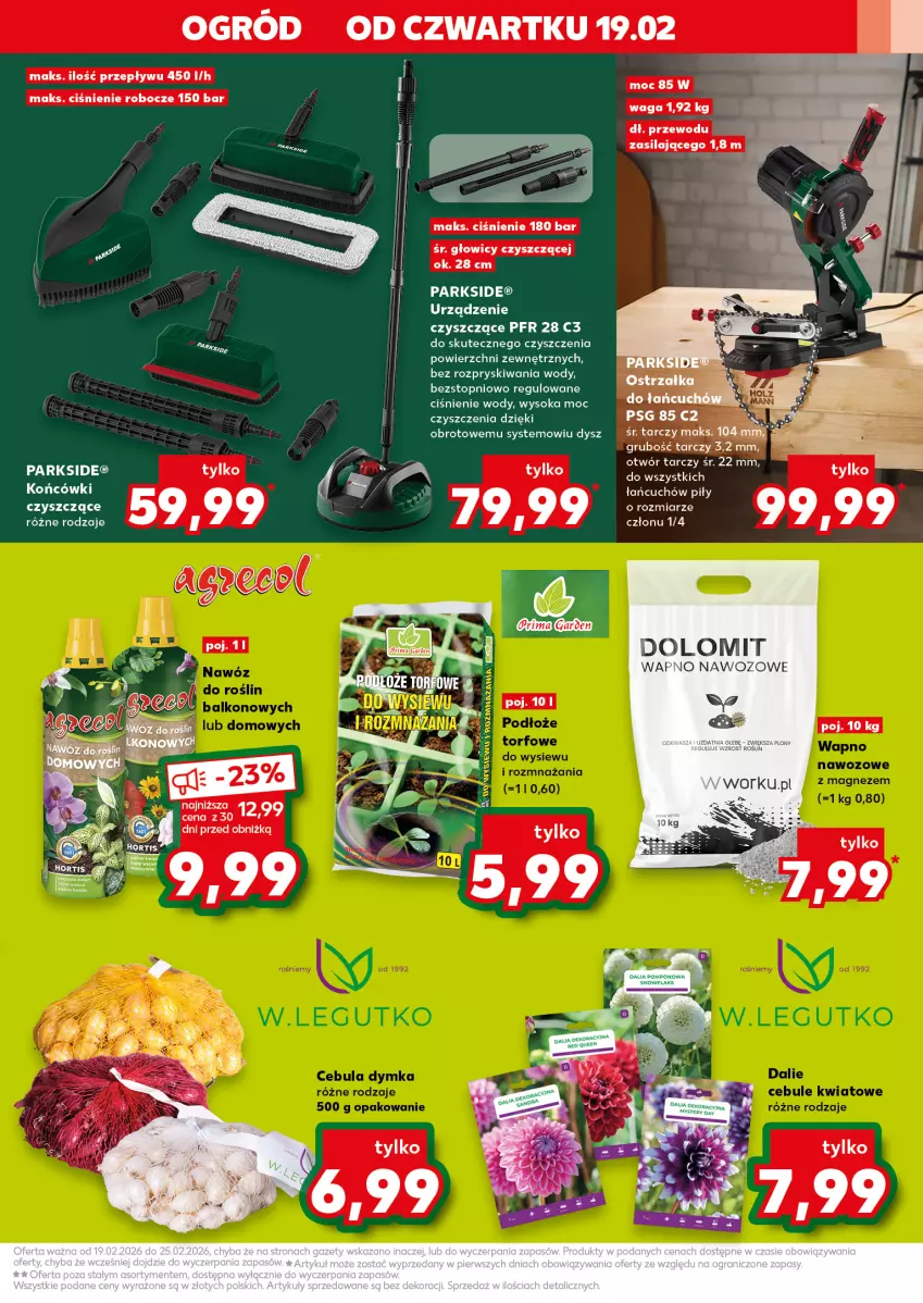 Gazetka promocyjna Kaufland - Kaufland - ważna 19.02 do 25.02.2026 - strona 11 - produkty: Fa, Ogród, Parkside, Sok, Top, Waga