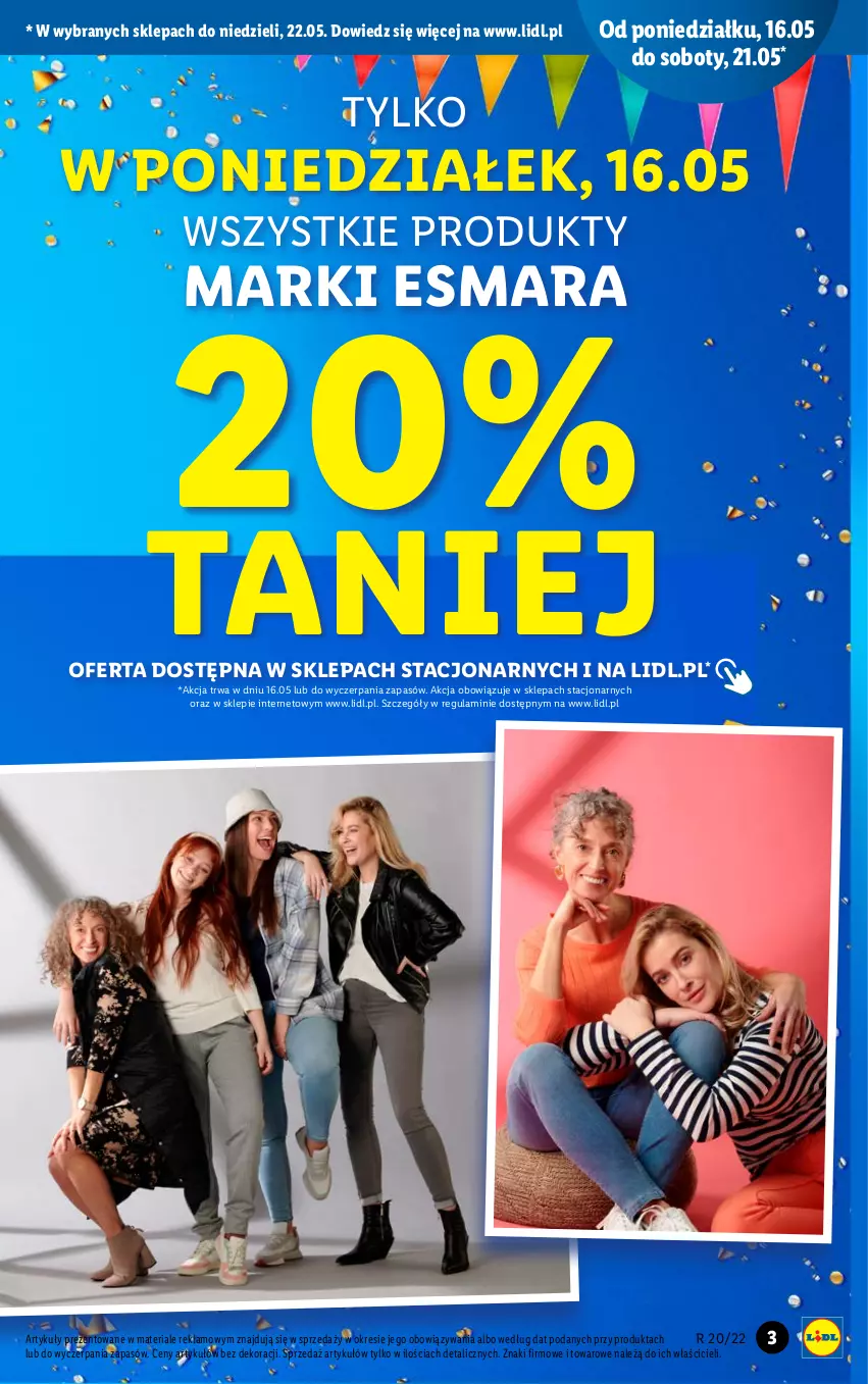 Gazetka promocyjna Lidl - GAZETKA - ważna 16.05 do 22.05.2022 - strona 3