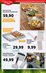 Gazetka promocyjna Lidl - GAZETKA - Gazetka - ważna od 22.05 do 22.05.2022 - strona 38 - produkty: Rama, Kosz, Szczypce, Chleb, Patelnia, Grill