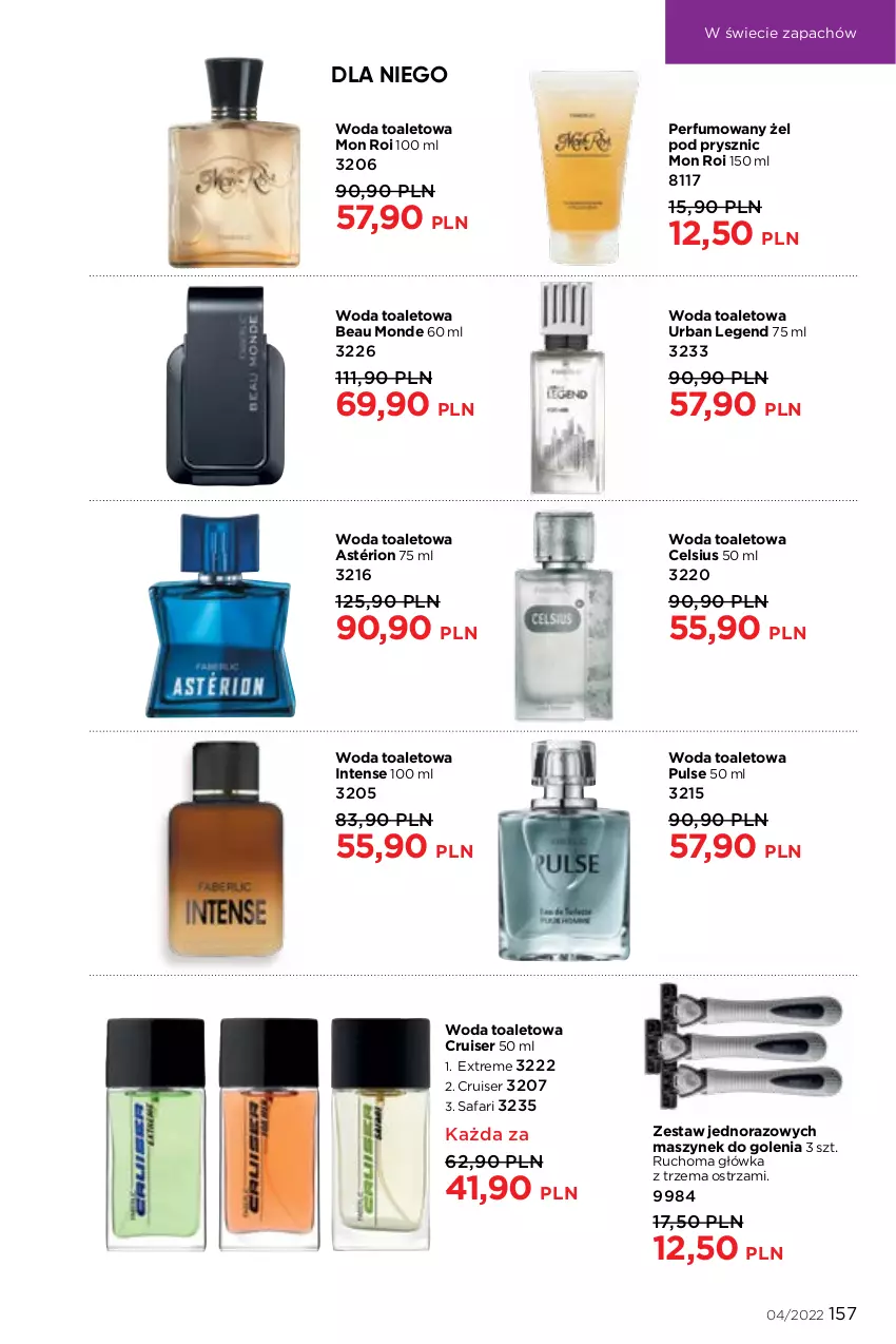 Gazetka promocyjna Faberlic - ważna 21.02 do 13.03.2022 - strona 157 - produkty: Fa, Perfum, Ser, Woda, Woda toaletowa