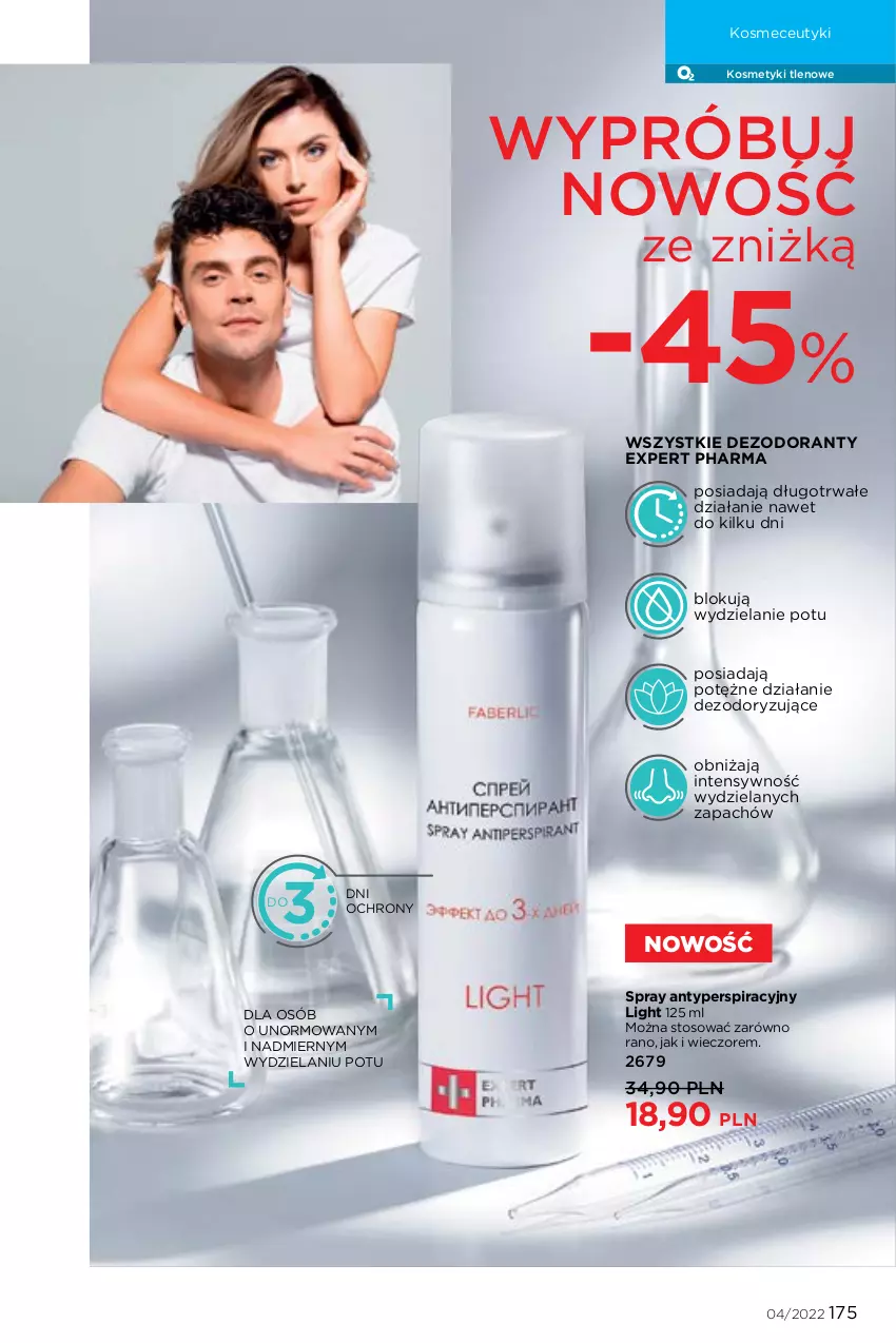 Gazetka promocyjna Faberlic - ważna 21.02 do 13.03.2022 - strona 175 - produkty: Dezodorant