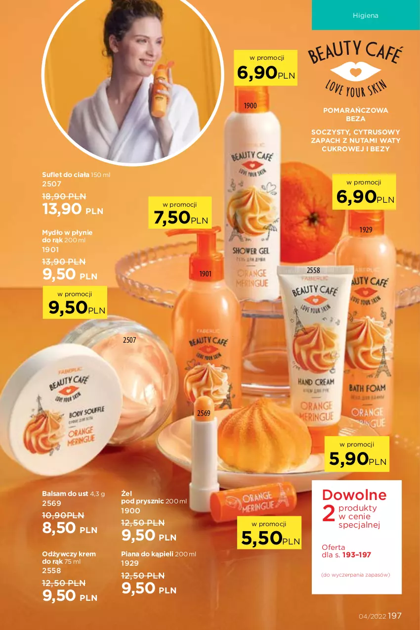 Gazetka promocyjna Faberlic - ważna 21.02 do 13.03.2022 - strona 197 - produkty: Balsam do ust, Bezy, Krem do rąk, Mydło, Mydło w płynie