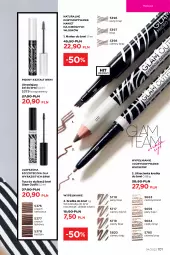 Gazetka promocyjna Faberlic - Gazetka - ważna od 13.03 do 13.03.2022 - strona 101 - produkty: Makijaż, Marker, Cień, Kredka do brwi, Tran, Tusz, Kredka, Szczoteczka