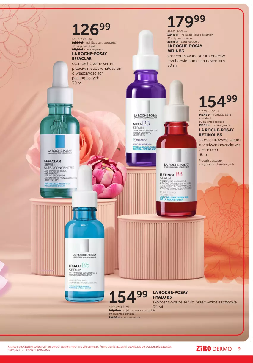 Gazetka promocyjna Ziko - Gazetka Ziko Dermo - ważna 04.03 do 19.03.2025 - strona 9 - produkty: Fa, La Roche-Posay, Mars, Peeling, Rum, Ser, Serum