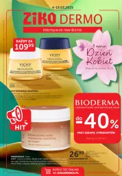 Gazetka promocyjna Ziko - Gazetka Ziko Dermo - Gazetka - ważna od 19.03 do 19.03.2025 - strona 1 - produkty: Krem na noc, Vichy, Mars, Krem na dzień, Maska