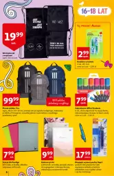Gazetka promocyjna Auchan - Gazetka Szkoła oszczędzania Hipermarkety - Gazetka - ważna od 27.07 do 27.07.2022 - strona 6 - produkty: Top, Sok, Por, Długopis, Adidas, Tusz, Plecak