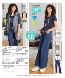 Gazetka promocyjna Bonprix - Wiosenna moda - Gazetka - ważna od 03.09 do 03.09.2022 - strona 38 - produkty: Sweter, Gin, Ryba, Kawa, Kiwi, Pasek, Dżinsy, Wełna, Płaszcz, Legginsy, Sukienka