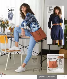 Gazetka promocyjna Bonprix - Wiosenna moda - Gazetka - ważna od 03.09 do 03.09.2022 - strona 49 - produkty: Torebka, Sneakersy, Pasek, Dżinsy, Sukienka