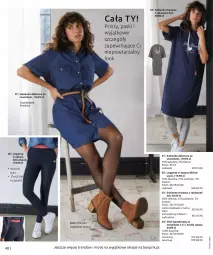 Gazetka promocyjna Bonprix - Wiosenna moda - Gazetka - ważna od 03.09 do 03.09.2022 - strona 50 - produkty: Sok, Gin, Kawa, Dres, Wełna, Legginsy, Sukienka, Botki, Lazur