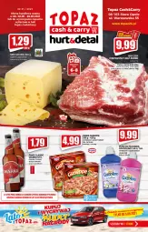 Gazetka promocyjna Topaz - Gazetka - Gazetka - ważna od 08.09 do 08.09.2021 - strona 1 - produkty: Piwo, Ser, Coccolino, Warka, Dr. Oetker, Pizza, Płyn do płukania, Boczek, Gouda, Boczek wieprzowy