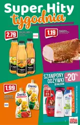 Gazetka promocyjna Topaz - Gazetka - Gazetka - ważna od 08.09 do 08.09.2021 - strona 3 - produkty: Polędwica, Sok, Ser, Danone, Coca-Cola, Serek, Cappy, Danio
