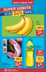 Gazetka promocyjna Aldi - Oferta weekendowa - Gazetka - ważna od 17.01 do 17.01.2026 - strona 2 - produkty: Banany, Kujawski, Polędwiczka wieprzowa, Mięsne specjały, Olej rzepakowy, Olej