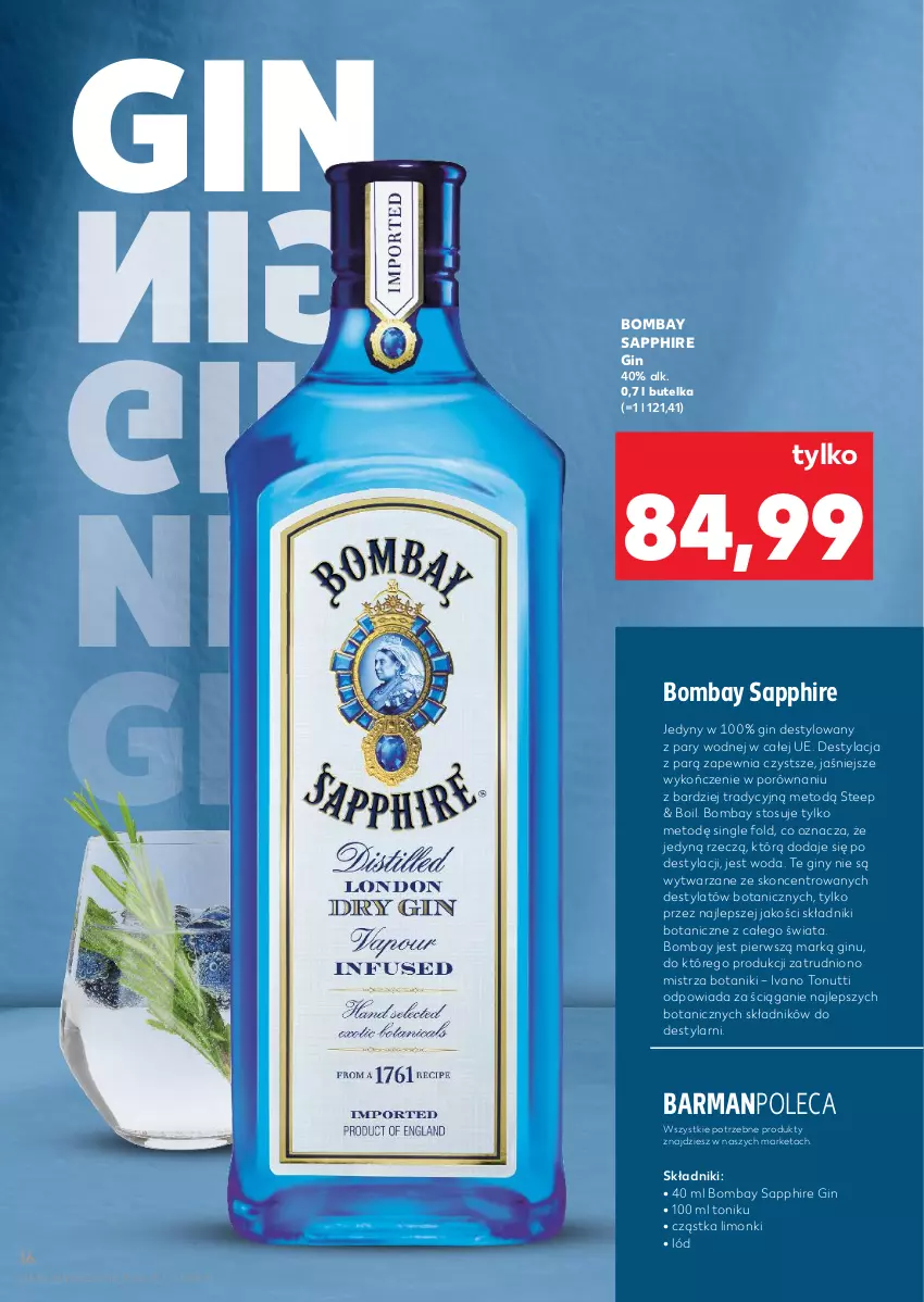Gazetka promocyjna Kaufland - Barek Kauflandu - ważna 05.02 do 18.02.2026 - strona 16 - produkty: Gin, Por, Tonik, Woda
