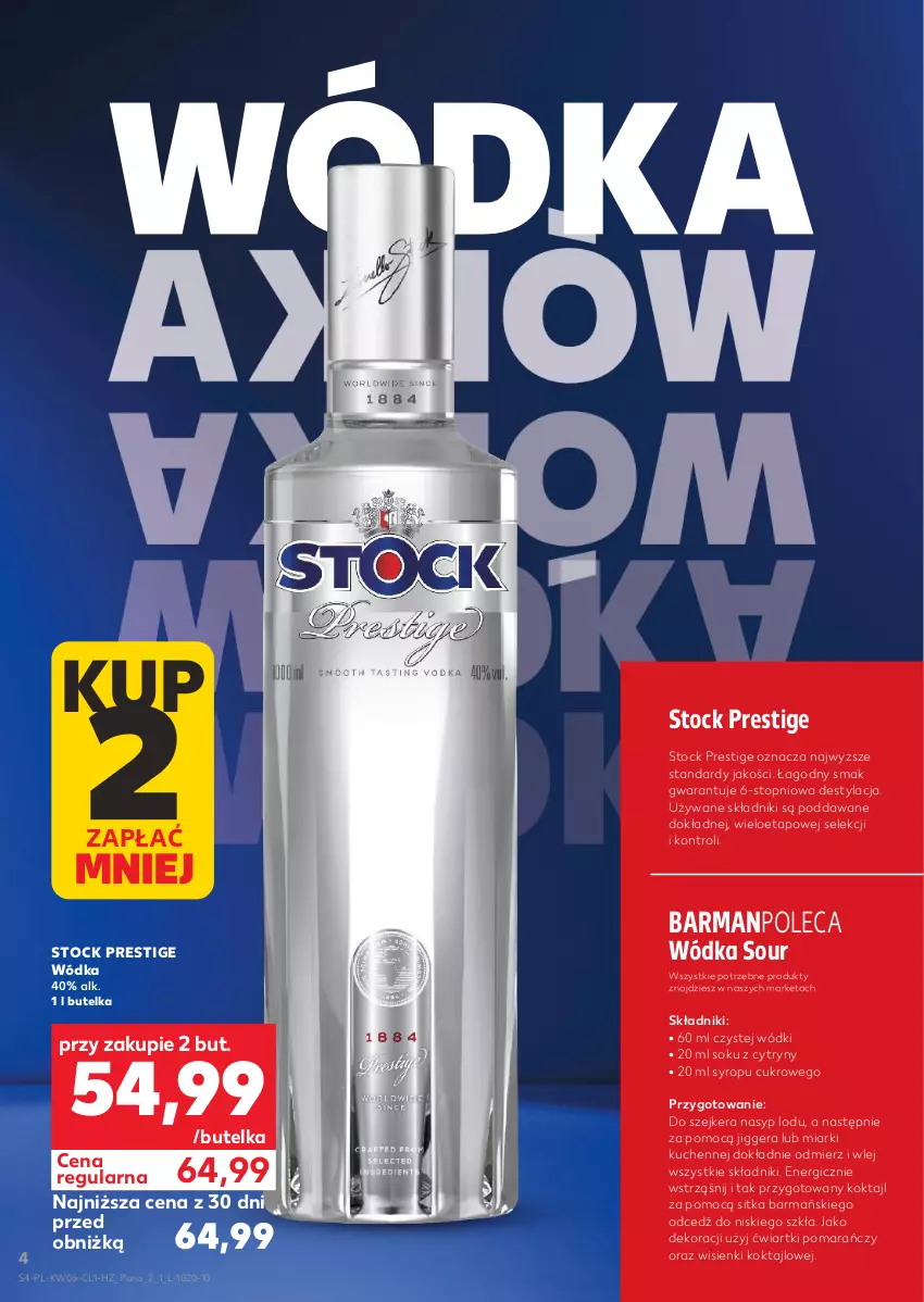 Gazetka promocyjna Kaufland - Barek Kauflandu - ważna 05.02 do 18.02.2026 - strona 4 - produkty: Cytryny, Sok, Stock, Syrop, Szejker, Top, Wódka