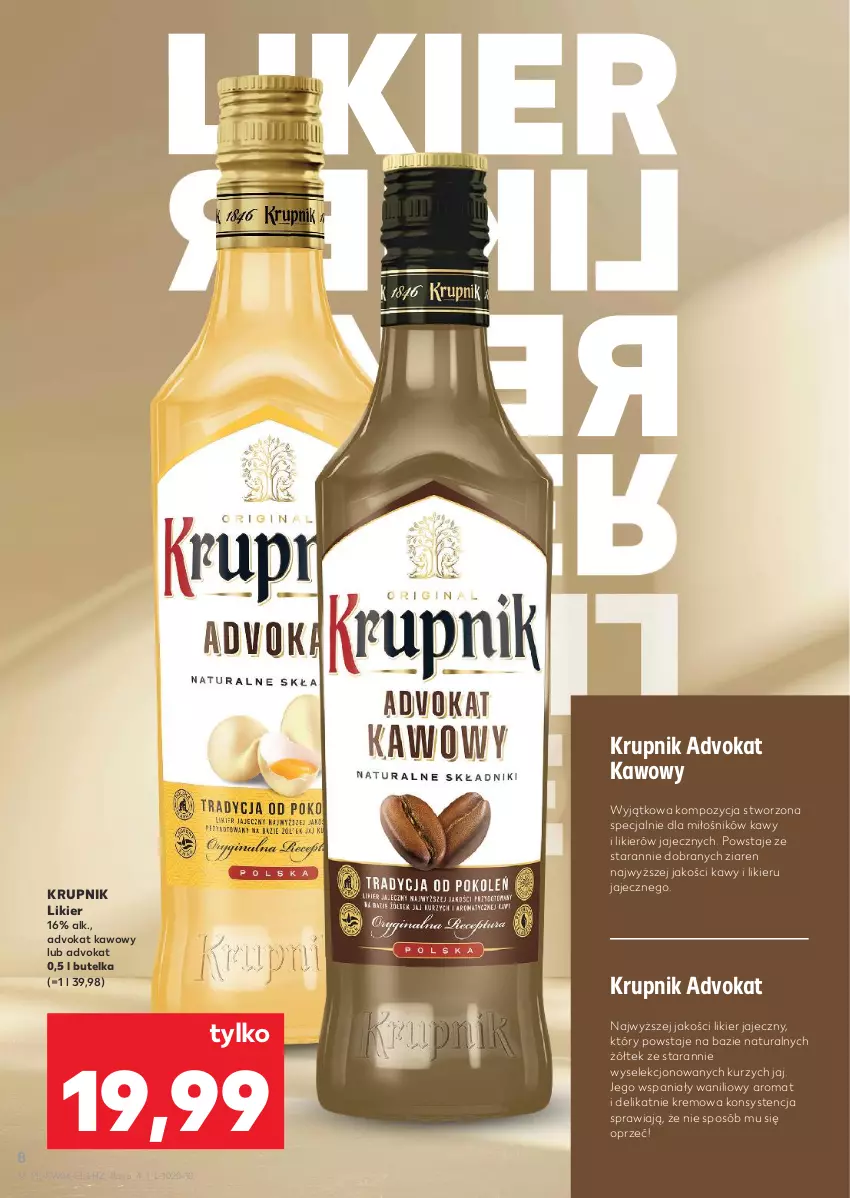 Gazetka promocyjna Kaufland - Barek Kauflandu - ważna 05.02 do 18.02.2026 - strona 8 - produkty: Krupnik, Likier, Likier jajeczny