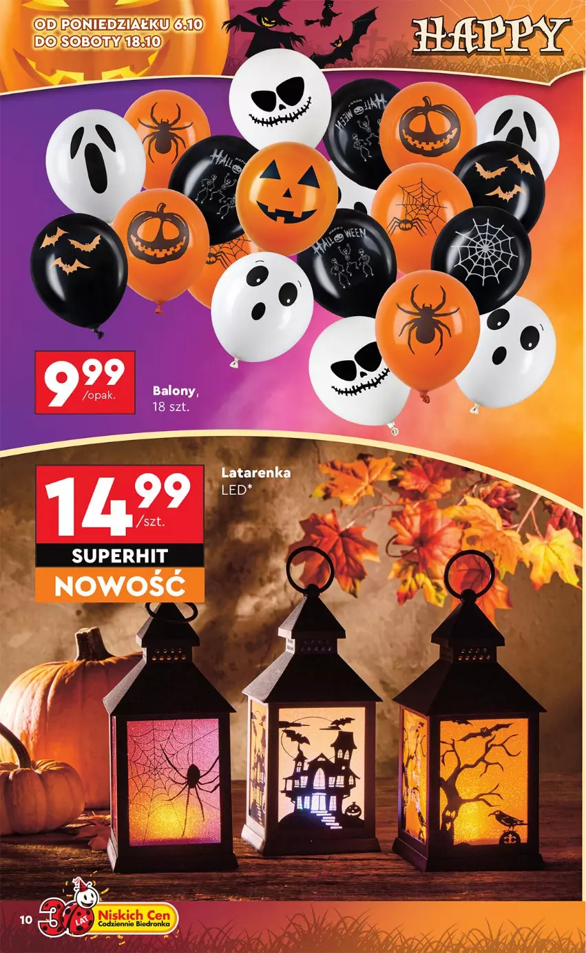 Gazetka promocyjna Biedronka - Okazje Tygodnia - ważna 06.10 do 18.10.2025 - strona 10 - produkty: Latarenka