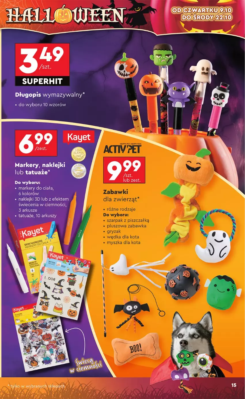 Gazetka promocyjna Biedronka - Okazje Tygodnia - ważna 06.10 do 18.10.2025 - strona 15