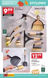 Gazetka promocyjna Biedronka - Okazje Tygodnia - Gazetka - ważna od 18.10 do 18.10.2025 - strona 32 - produkty: Zlew, Szczotka, Dozownik, Szczotka do WC, Szufelka, Szczotka do szorowania