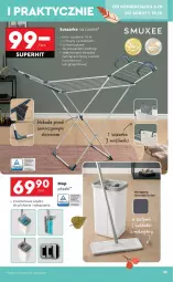 Gazetka promocyjna Biedronka - Okazje Tygodnia - Gazetka - ważna od 18.10 do 18.10.2025 - strona 33 - produkty: Grzejnik, Karp, Skarpetki, Uchwyty, Wiadro, Suszarki, Suszarka, Suszarka na pranie