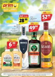 Gazetka promocyjna Prim Market - Gazetka - ważna od 30.09 do 30.09.2024 - strona 1 - produkty: Gra, Acer, Jagermeister, Bols, Soplica, Wódka, Whisky, Grant's, Likier