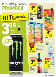 Gazetka promocyjna Intermarche - Gazetka promocyjna - Gazetka - ważna od 08.11 do 08.11.2021 - strona 26 - produkty: Sok, Lack, Syrop, Woda mineralna, Napój niegazowany, Woda, Napój, Cisowianka, Herbapol, Nektar, Hortex