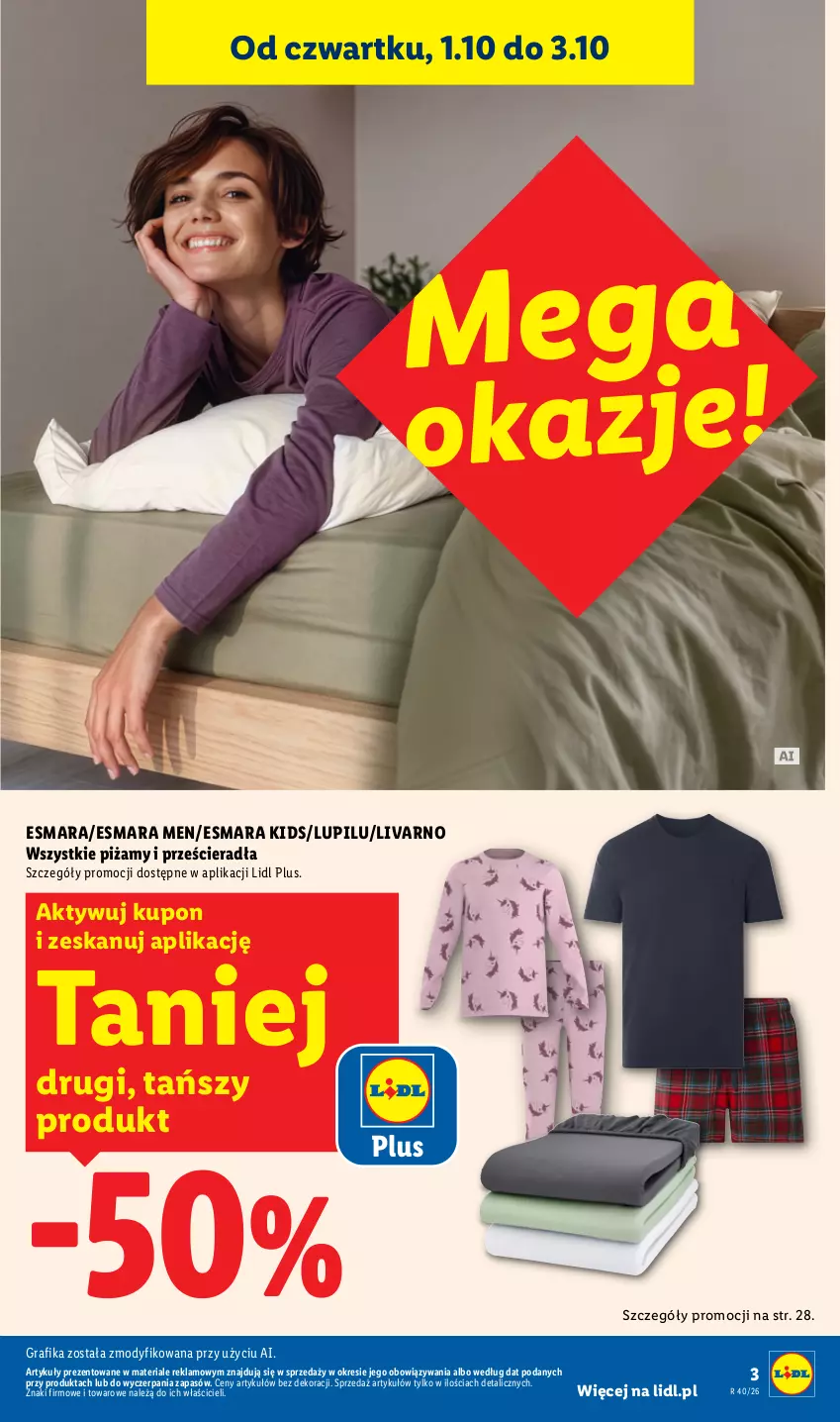 Gazetka promocyjna Lidl - Gazetka ważna od 28.09. do 03.10. - ważna 28.09 do 03.10.2026 - strona 3 - produkty: Gra, Grafika, Ivar