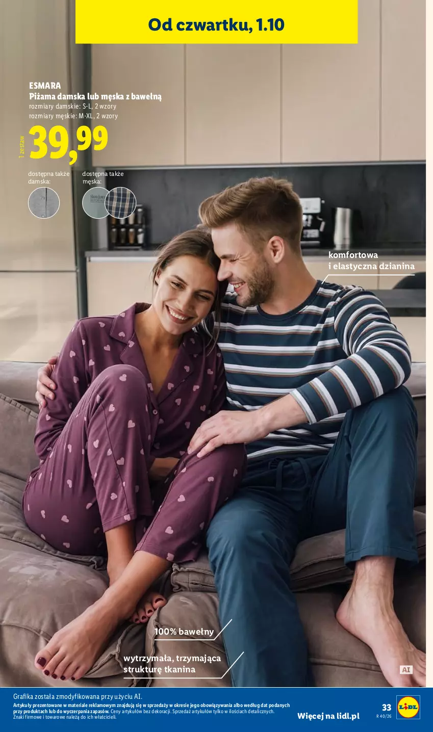 Gazetka promocyjna Lidl - Gazetka ważna od 28.09. do 03.10. - ważna 28.09 do 03.10.2026 - strona 41 - produkty: Gra, Grafika, Piżama