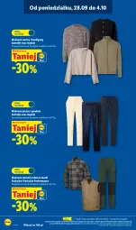 Gazetka promocyjna Lidl - Gazetka ważna od 28.09. do 03.10. - Gazetka - ważna od 03.10 do 03.10.2026 - strona 10 - produkty: Parkside, Ubrania, Kardigan, Spodnie