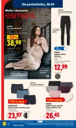 Gazetka promocyjna Lidl - Gazetka ważna od 28.09. do 03.10. - Gazetka - ważna od 03.10 do 03.10.2026 - strona 18 - produkty: Sok, Ser, Gin, Gra, Majtki, Dres, Moda, Legginsy, Bokserki, Grafika