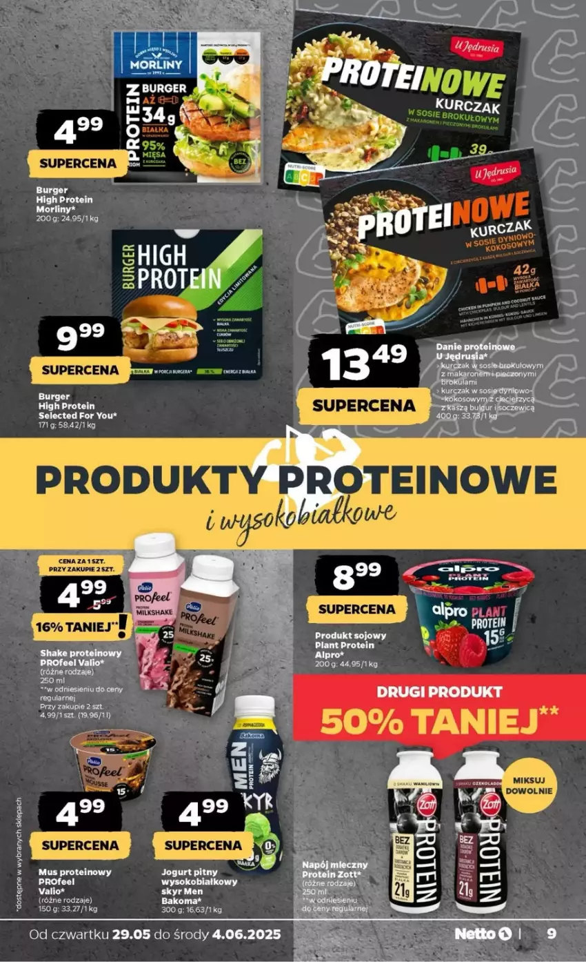 Gazetka promocyjna Netto - ważna 29.05 do 04.06.2025 - strona 33 - produkty: Alpro, Burger, Fa, Jogurt, Jogurt pitny, Morliny, Mus, Sok