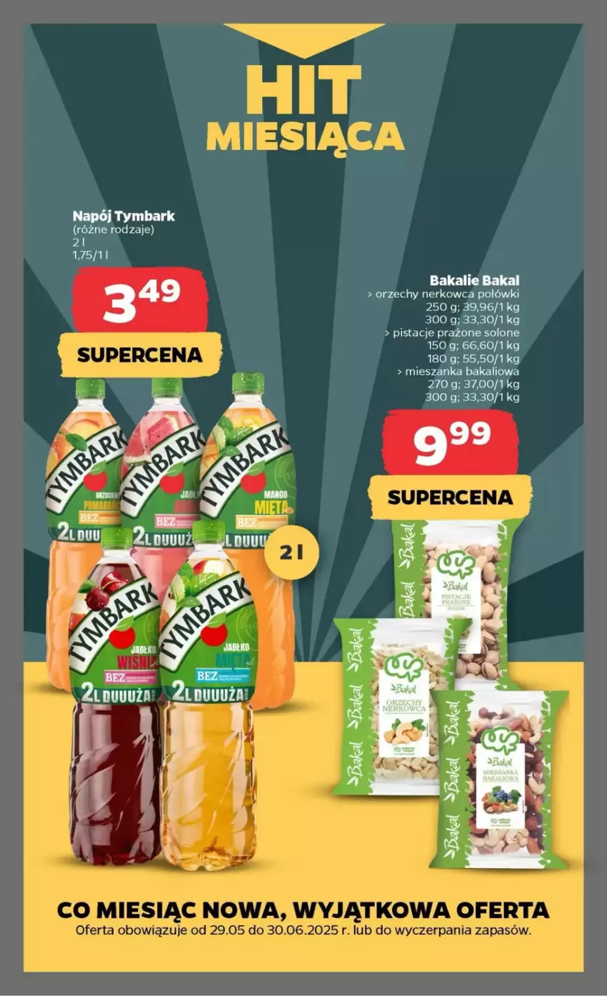 Gazetka promocyjna Netto - ważna 29.05 do 04.06.2025 - strona 44 - produkty: Mieszanka bakaliowa, Napój, Pistacje, Tymbark