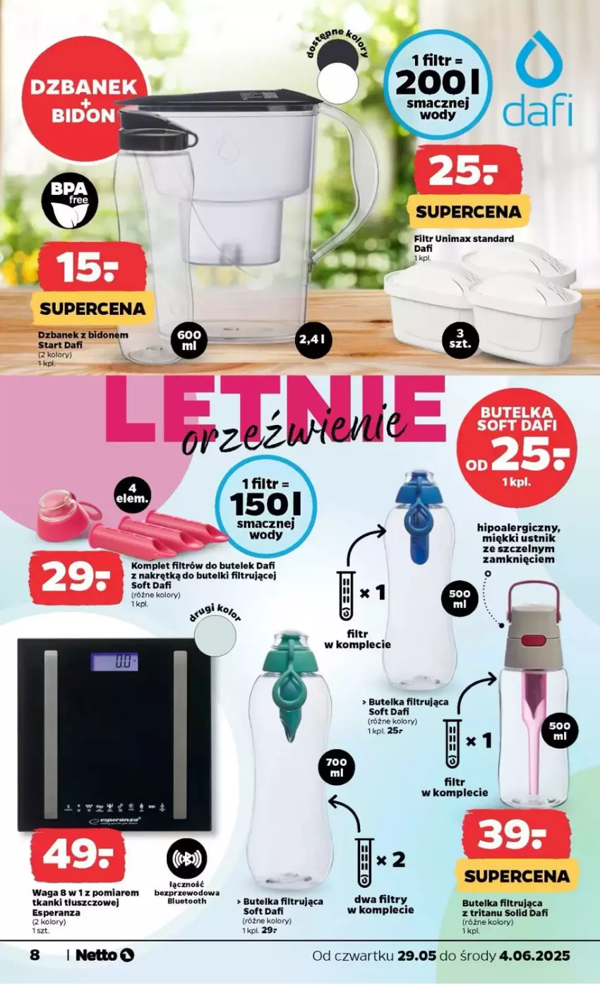 Gazetka promocyjna Netto - ważna 29.05 do 04.06.2025 - strona 54 - produkty: Dzbanek, Ustnik, Waga
