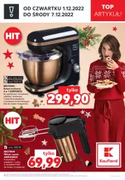 Gazetka promocyjna Kaufland - ZAPOWIEDŹ NASTĘPNEJ OFERTY - Gazetka - ważna od 30.11 do 30.11.2022 - strona 1 - produkty: Top, Ser, Gra, Trzepaczka, Mikser, Robot, Mikser ręczny