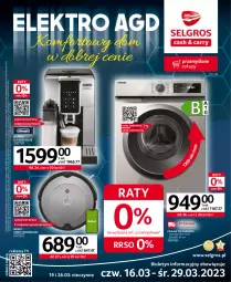 Gazetka promocyjna Selgros - Katalog Elektro - Gazetka - ważna od 29.03 do 29.03.2023 - strona 1 - produkty: Pralka, Top, Papier, Tran, Robot, IRobot, Roomba, LG, Fa