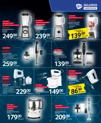 Gazetka promocyjna Selgros - Katalog Elektro - Gazetka - ważna od 29.03 do 29.03.2023 - strona 7 - produkty: Mikser z misą, Ser, Blender, Rozdrabniacz, Pojemnik, Mikser, Mikser ręczny, Smoothie, Szatkownica